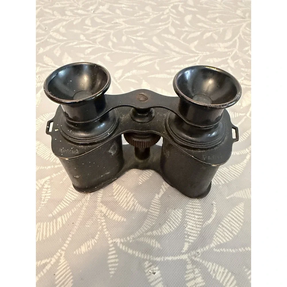 Prisma Paris Binoculars Unisex OS Black Good Antique Compact Opera Glasses